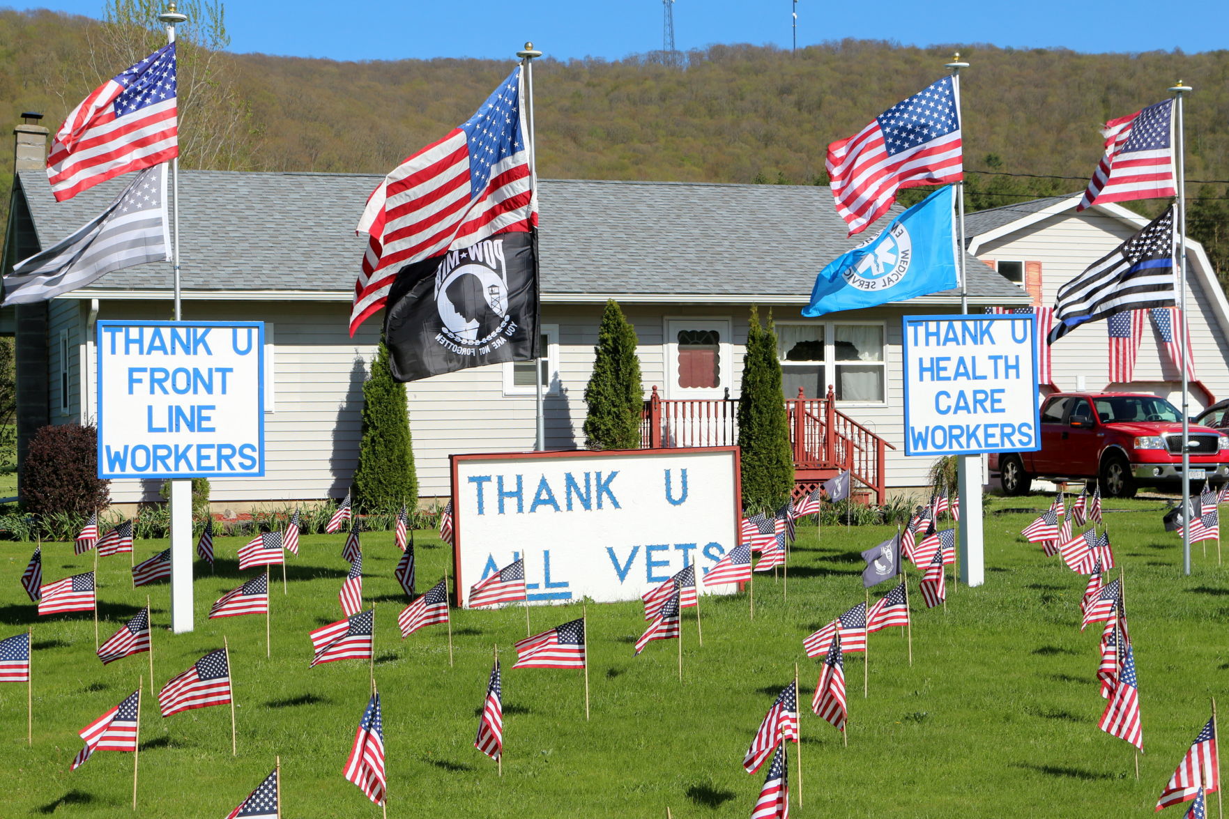 Kill Buck Flag House salutes vets, reflects coronavirus pandemic